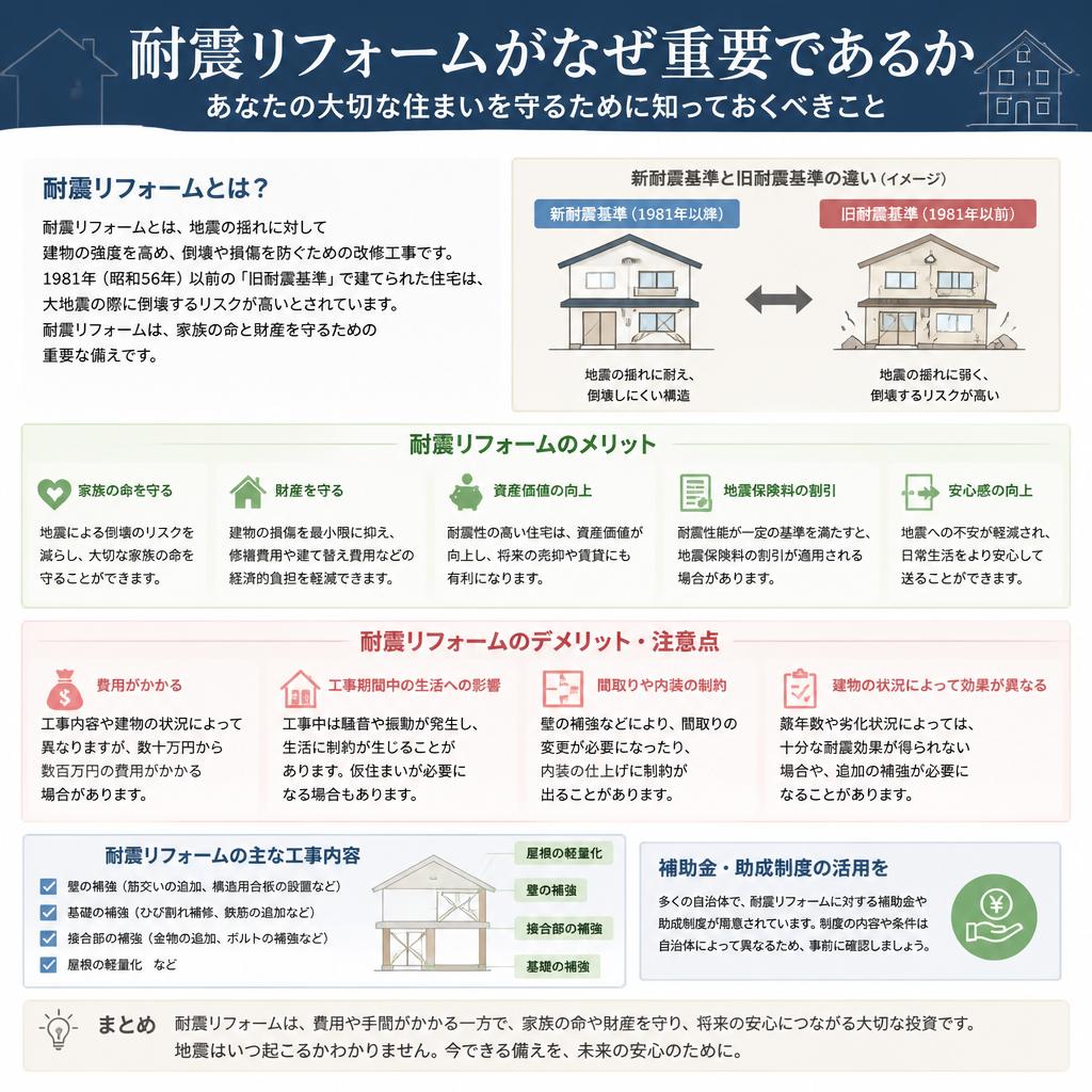 4. 耐震リフォームの必要性とは?