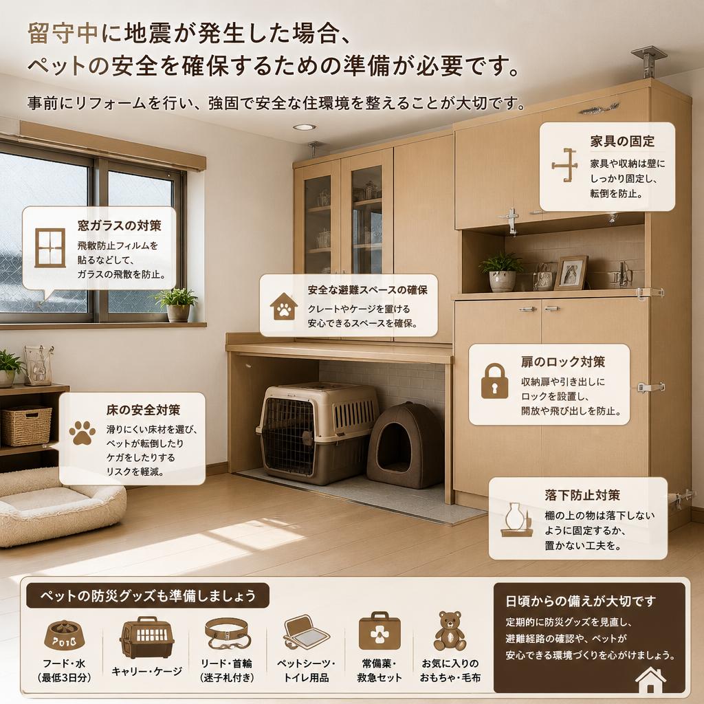 留守中の安全確保の重要性