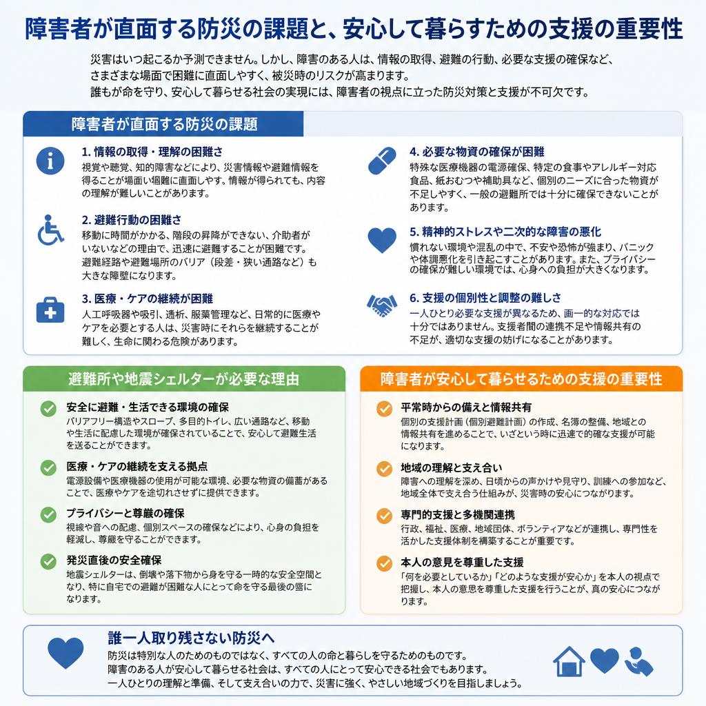 障害者と防災