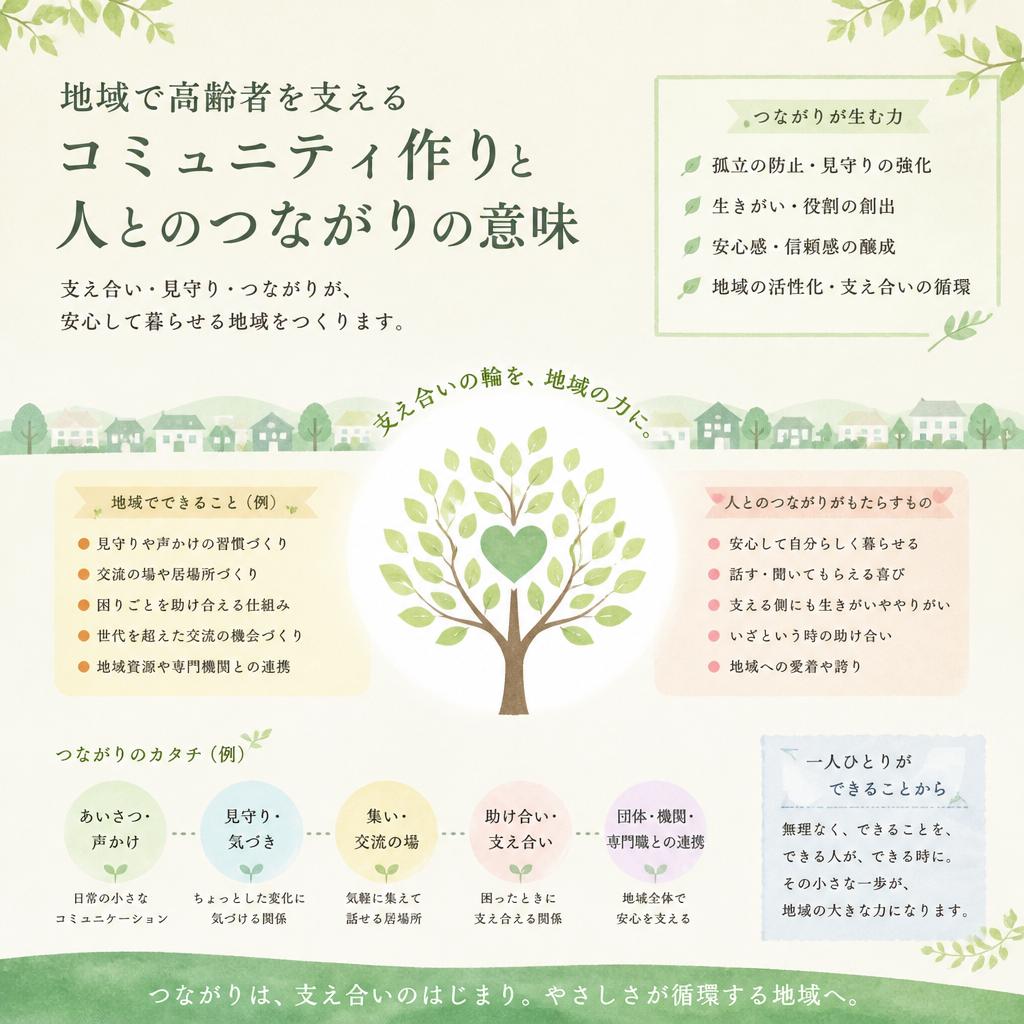 地域コミュニティの重要性
