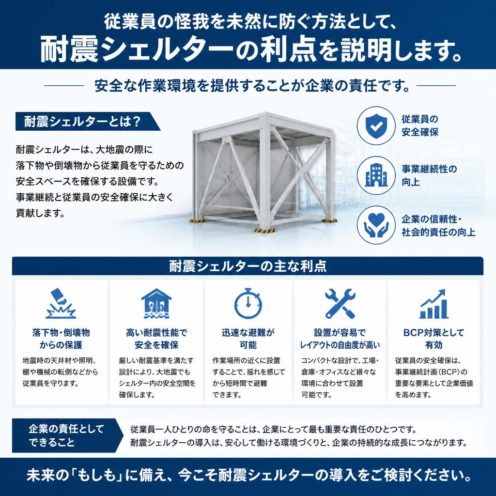 2. 従業員の安全を最優先に考える！