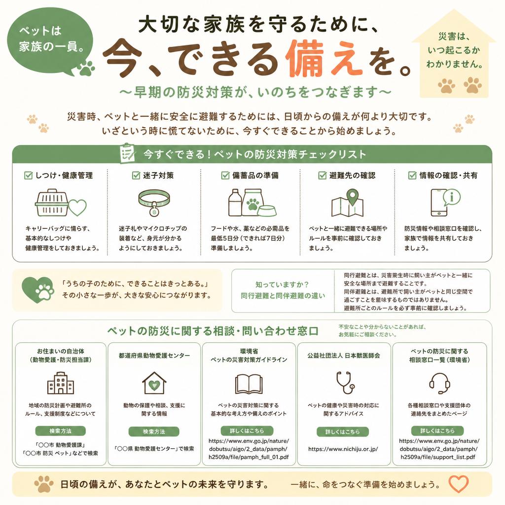 今すぐ防災対策を始めよう！