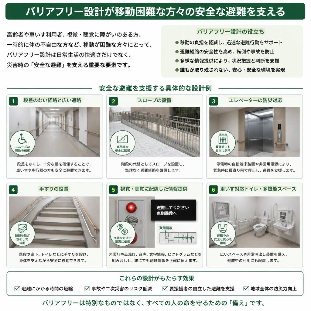 バリアフリー設計がもたらす安心感