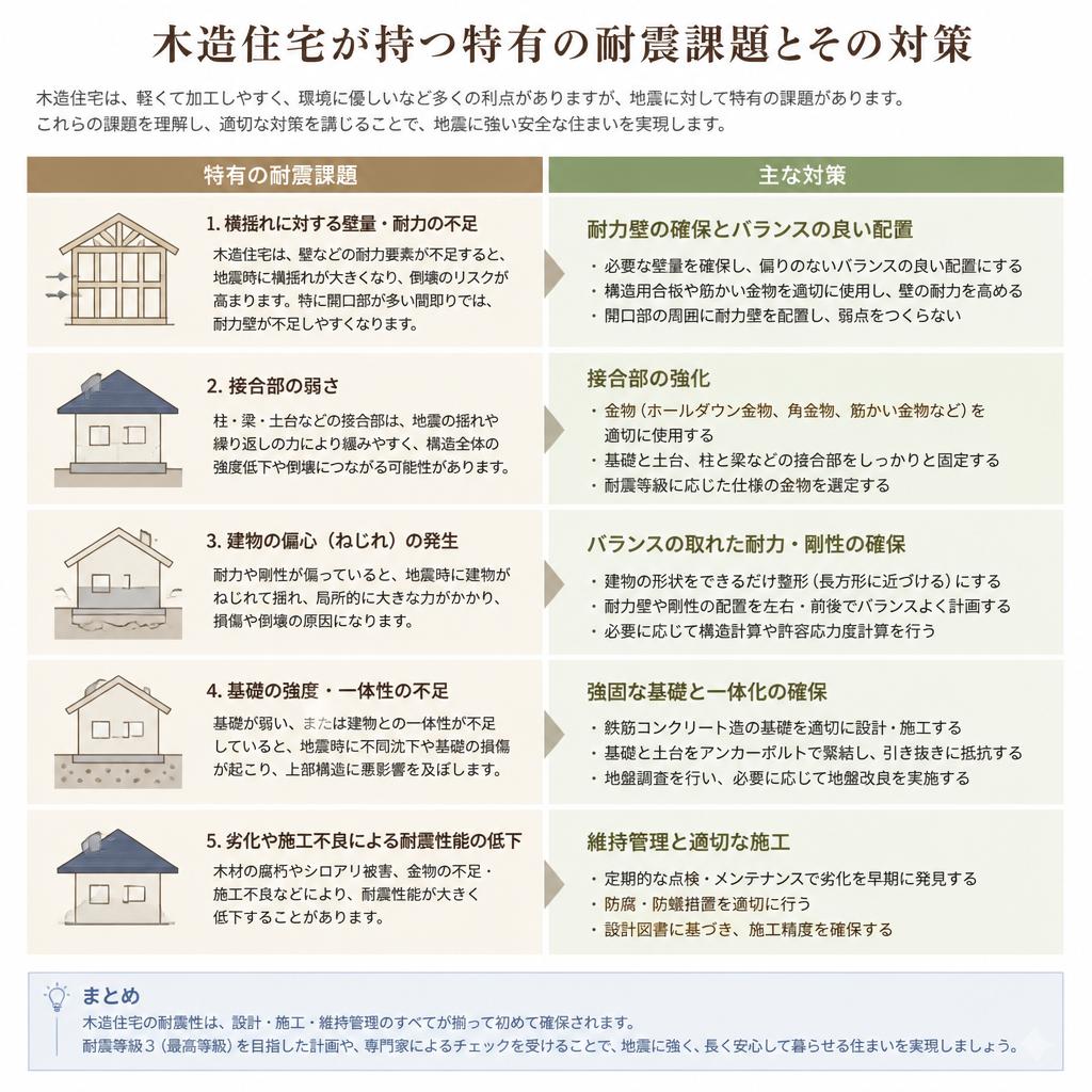 5. 木造住宅特有の課題