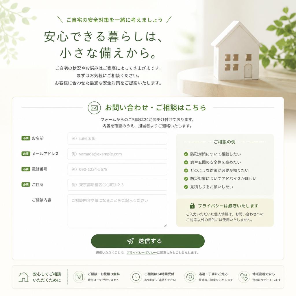 7. お問い合わせとご提案