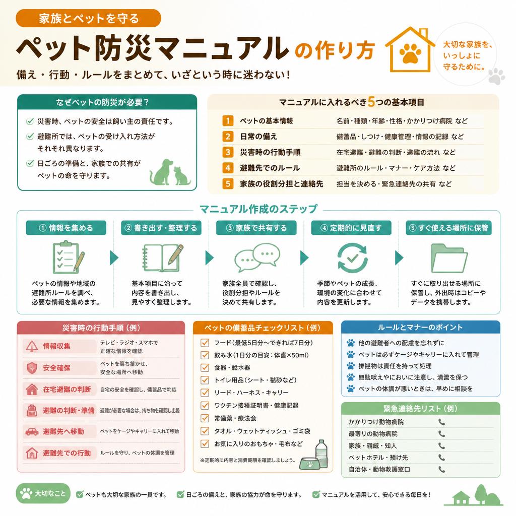 防災マニュアルを作成しよう