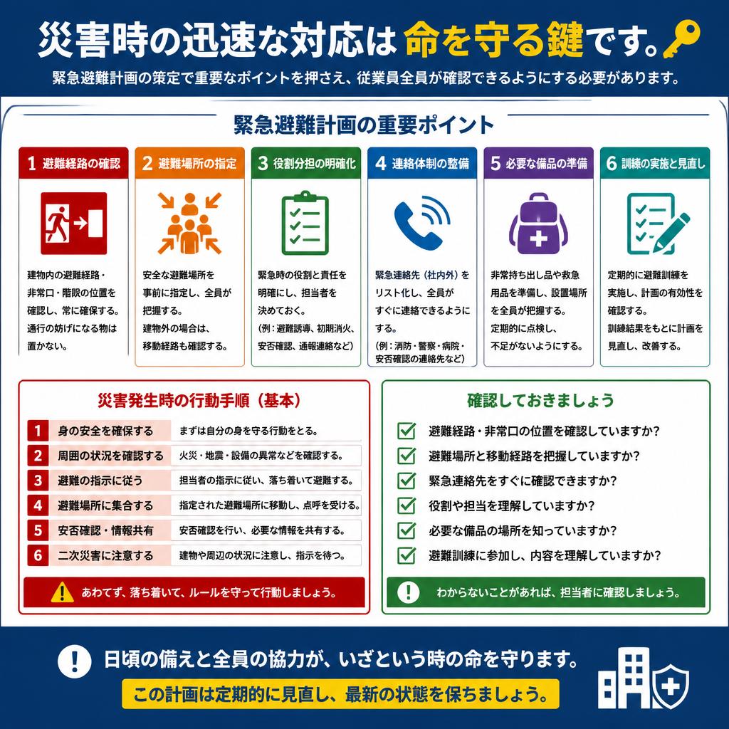 4. 緊急避難計画の策定