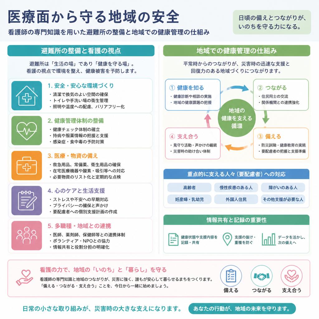 4. 看護師による防災対策