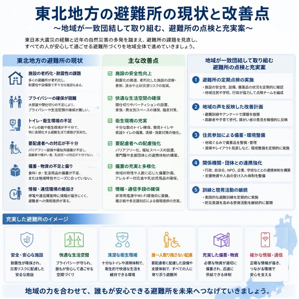 5. 地域の避難所の整備
