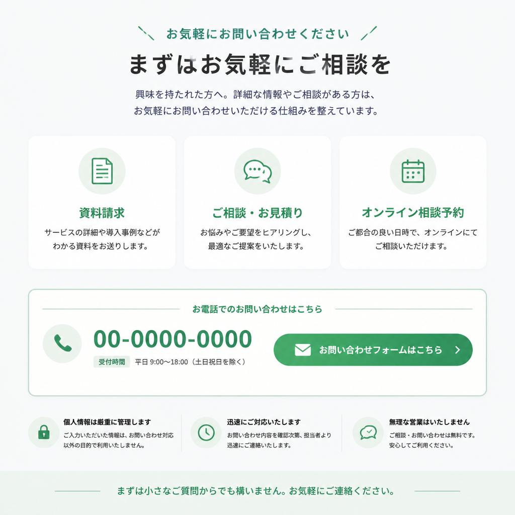 7. お問い合わせはこちら