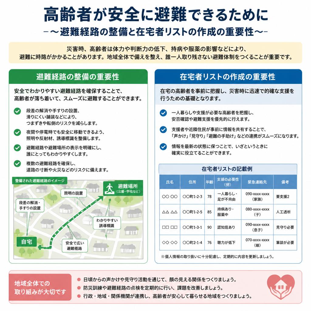 4. 安全な避難経路の確保