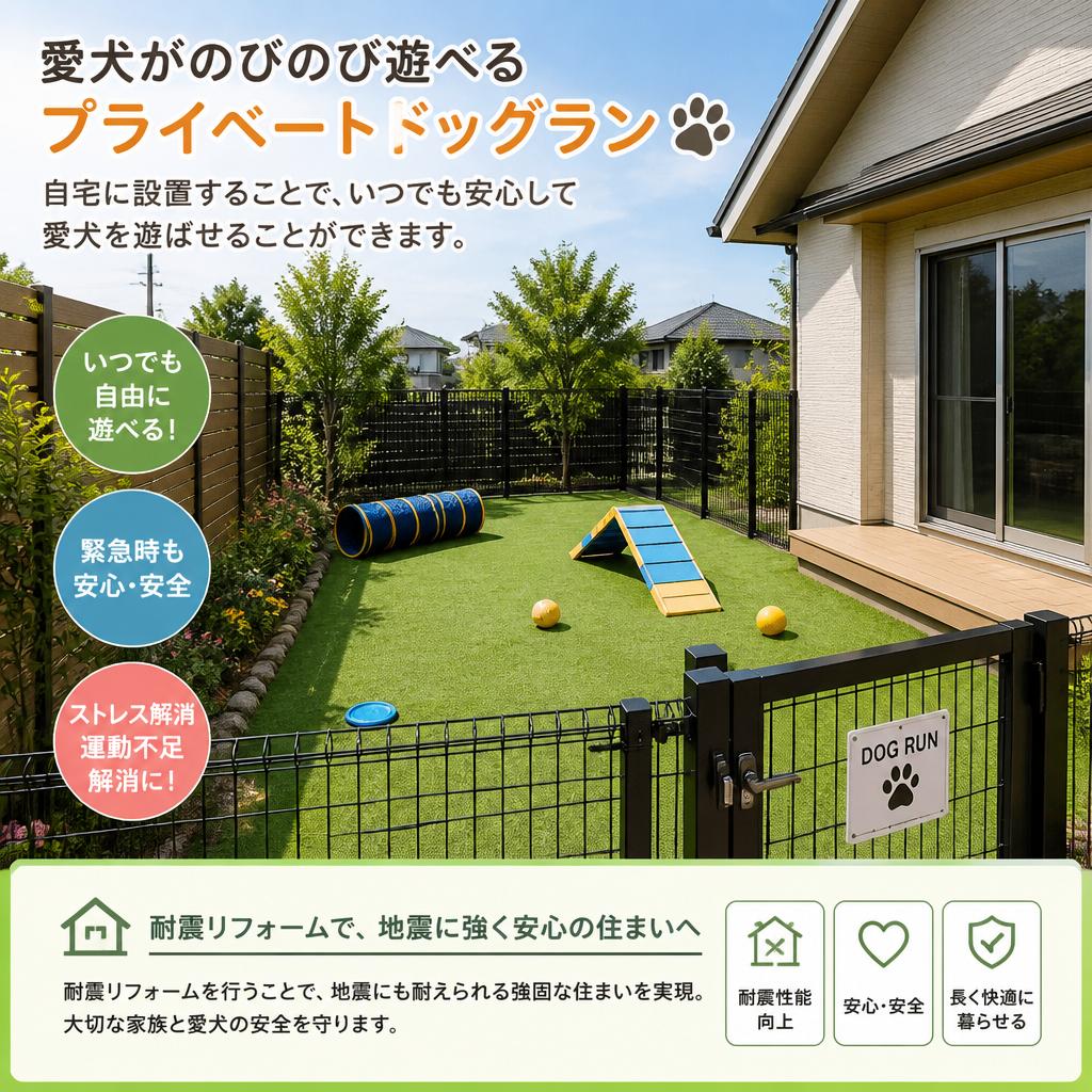 安心ドックランの設置