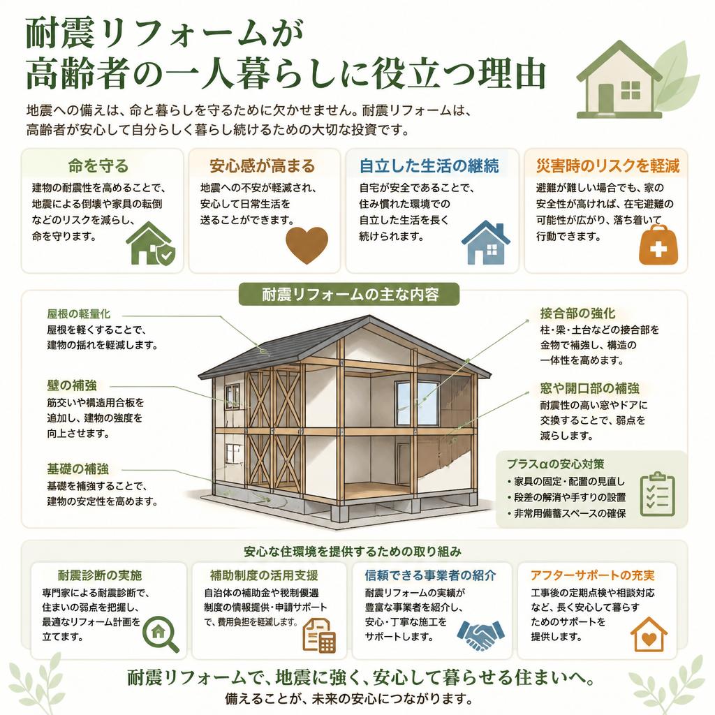 耐震リフォームの重要性