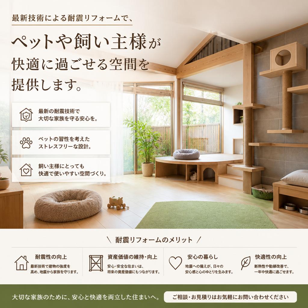 施設の安全性を確保するリフォーム
