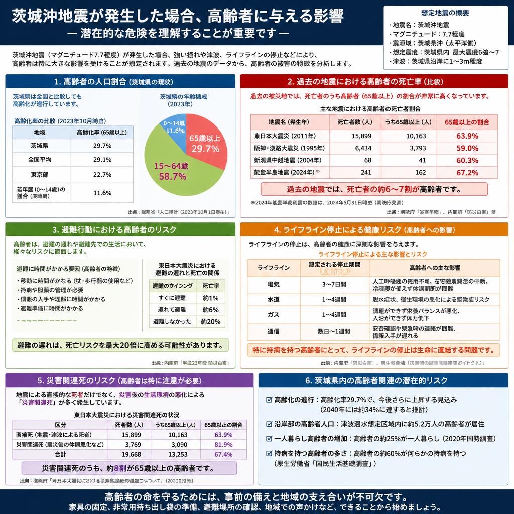 茨城沖地震のリスクとその影響