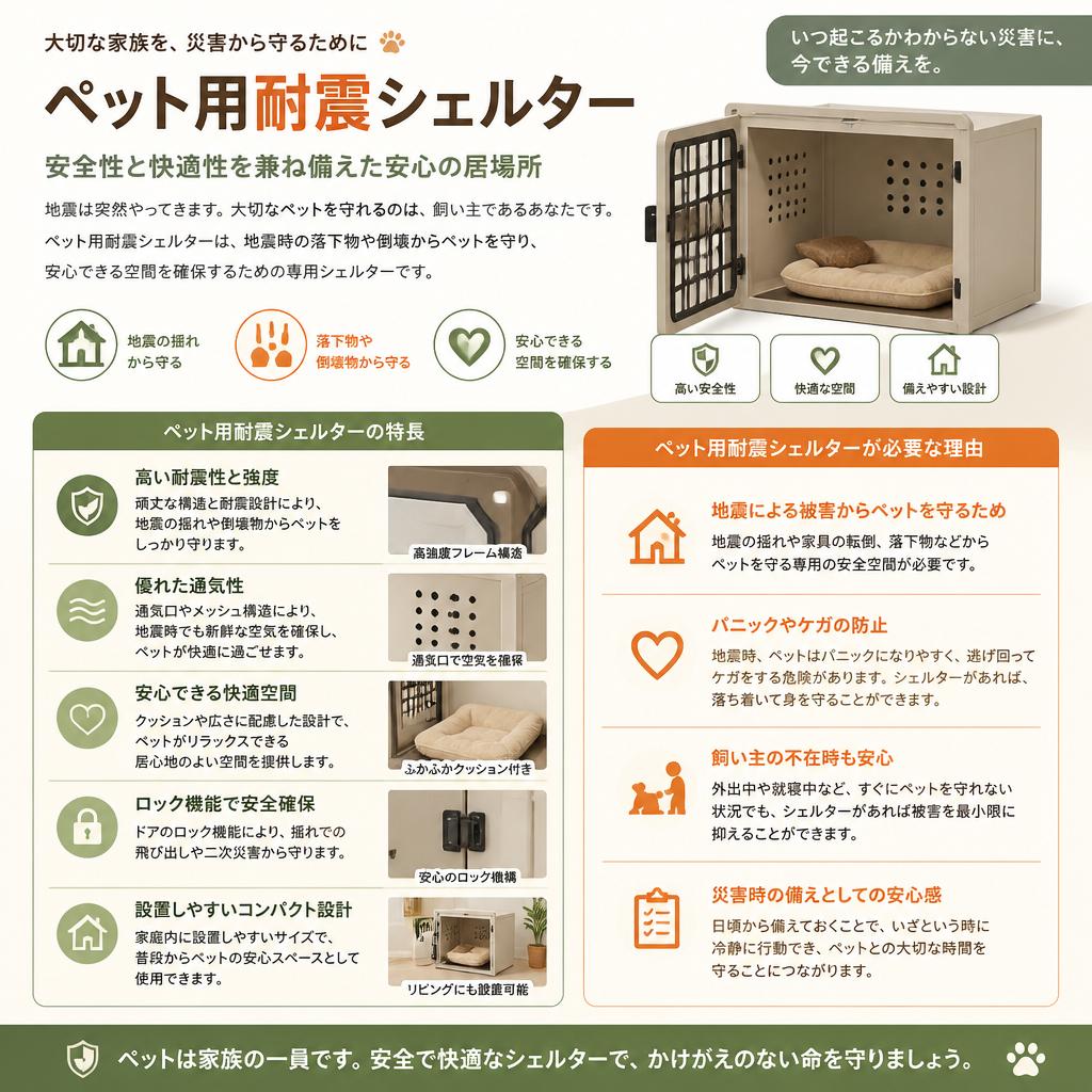 2. 耐震シェルターの必要性