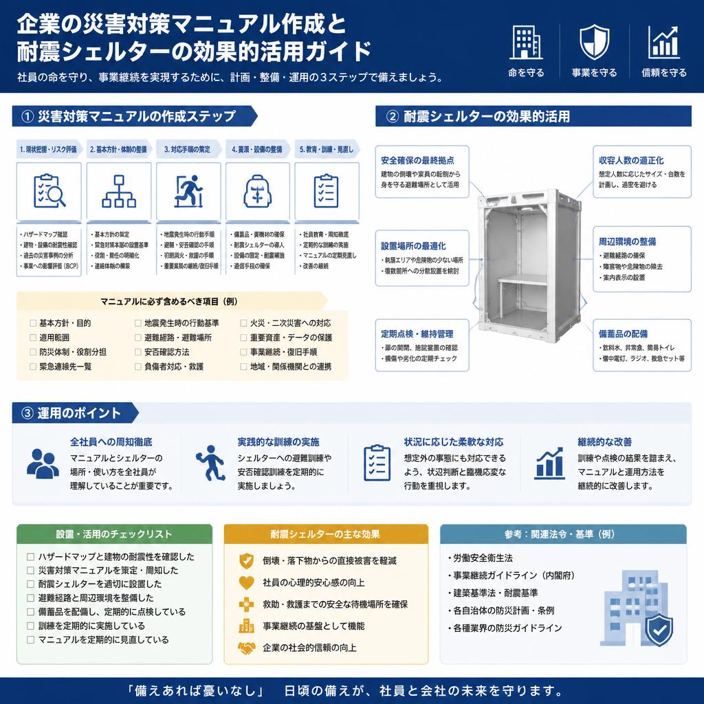 5. 災害対策マニュアルの策定