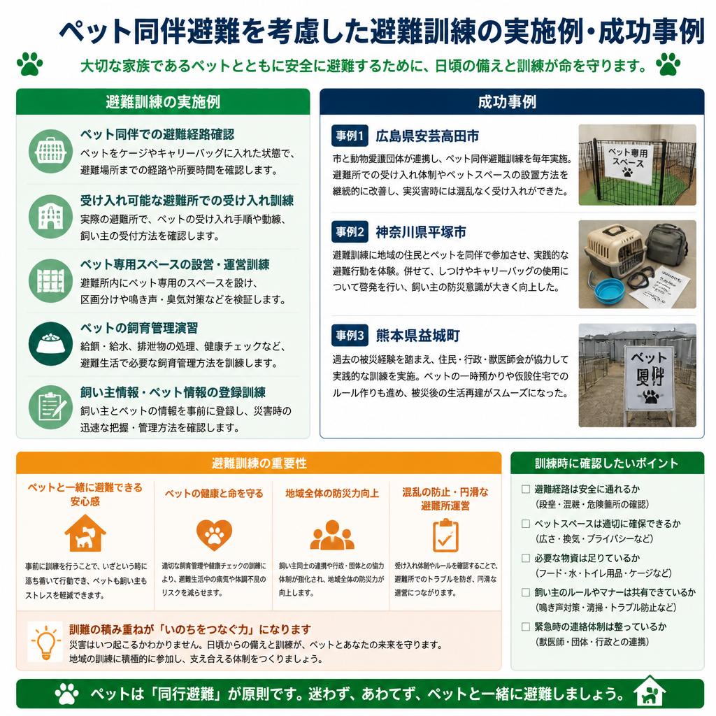 4. 実際の避難訓練事例