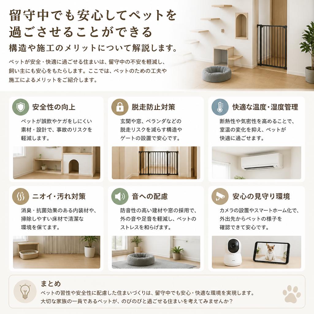 5. 留守番時の安心と信頼性