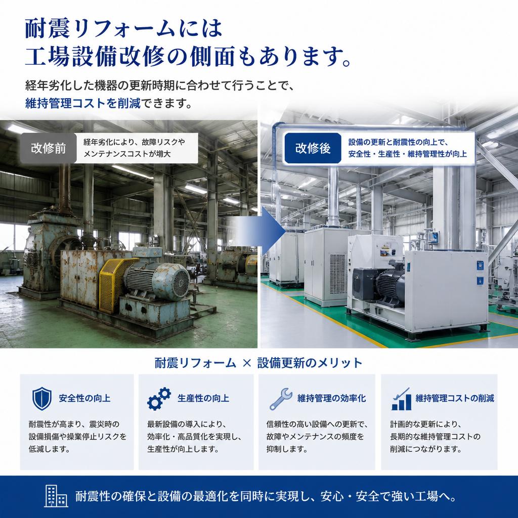 5. 工場設備改修とその利点