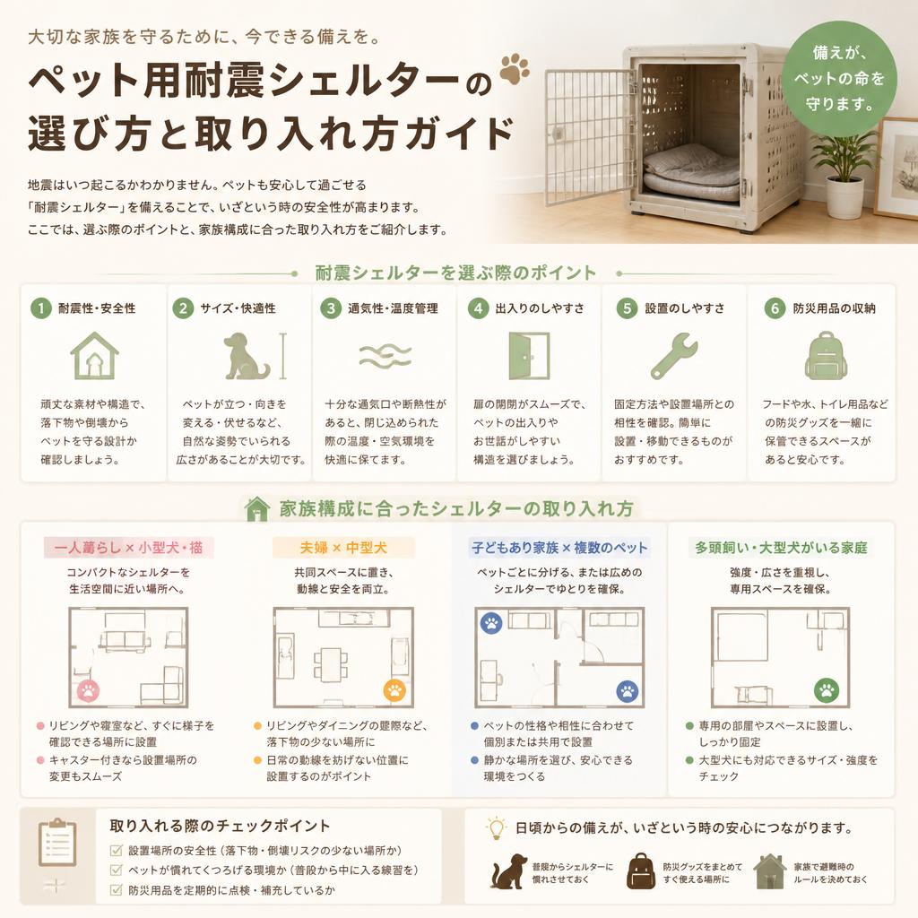 家庭用シェルターの選び方