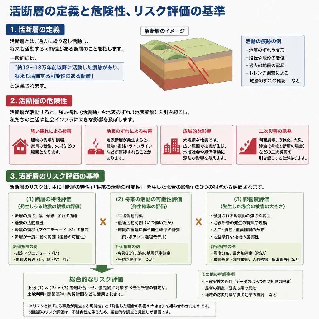 2. 活断層とそのリスク