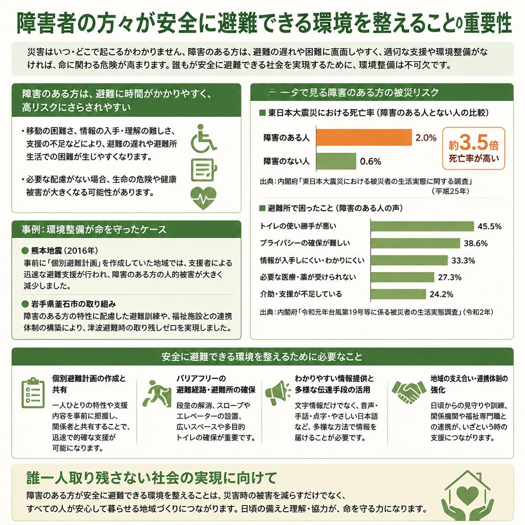障害者対応の重要性