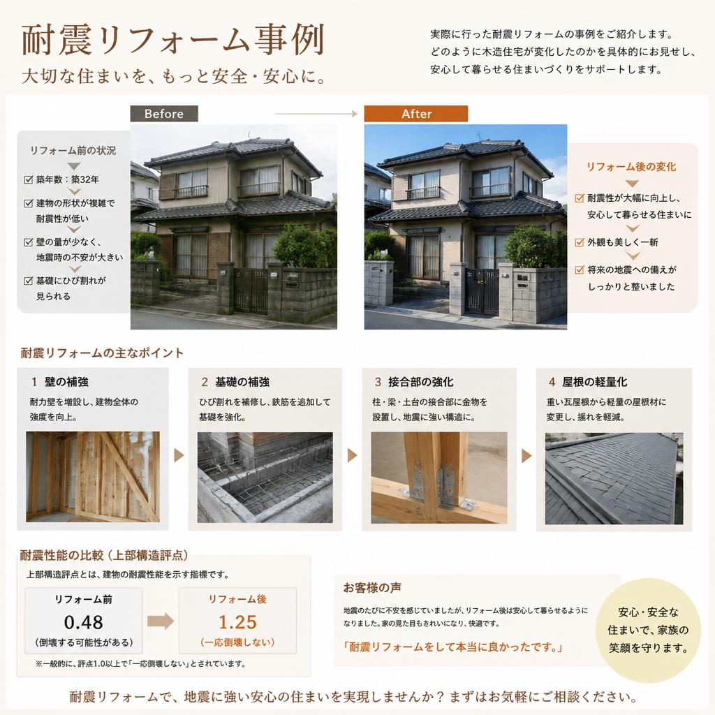 実績豊富な施工事例の紹介