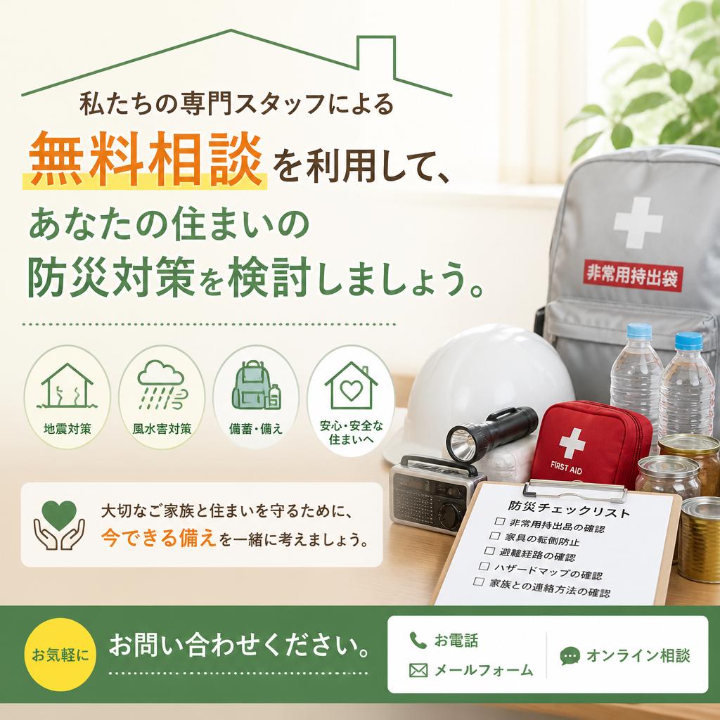 無料相談であなたの住まいを守る