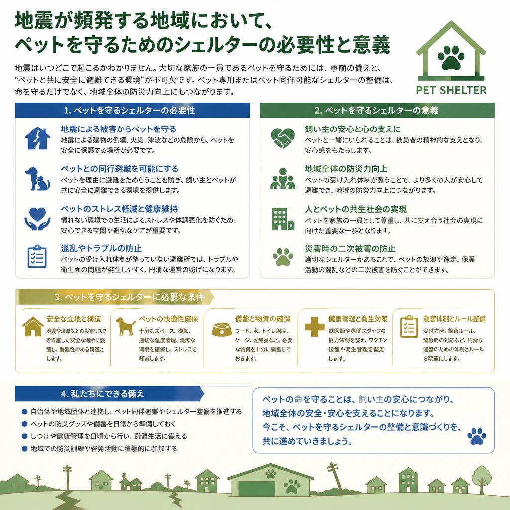 地震対策におけるシェルターの重要性