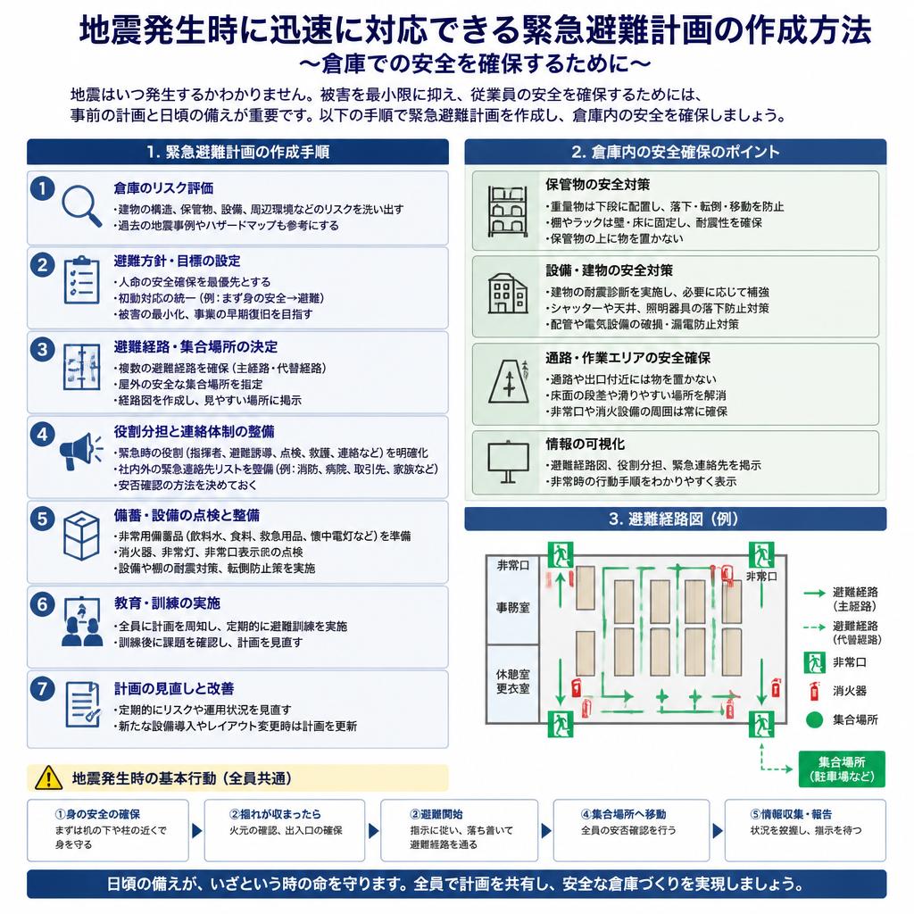緊急避難計画の策定
