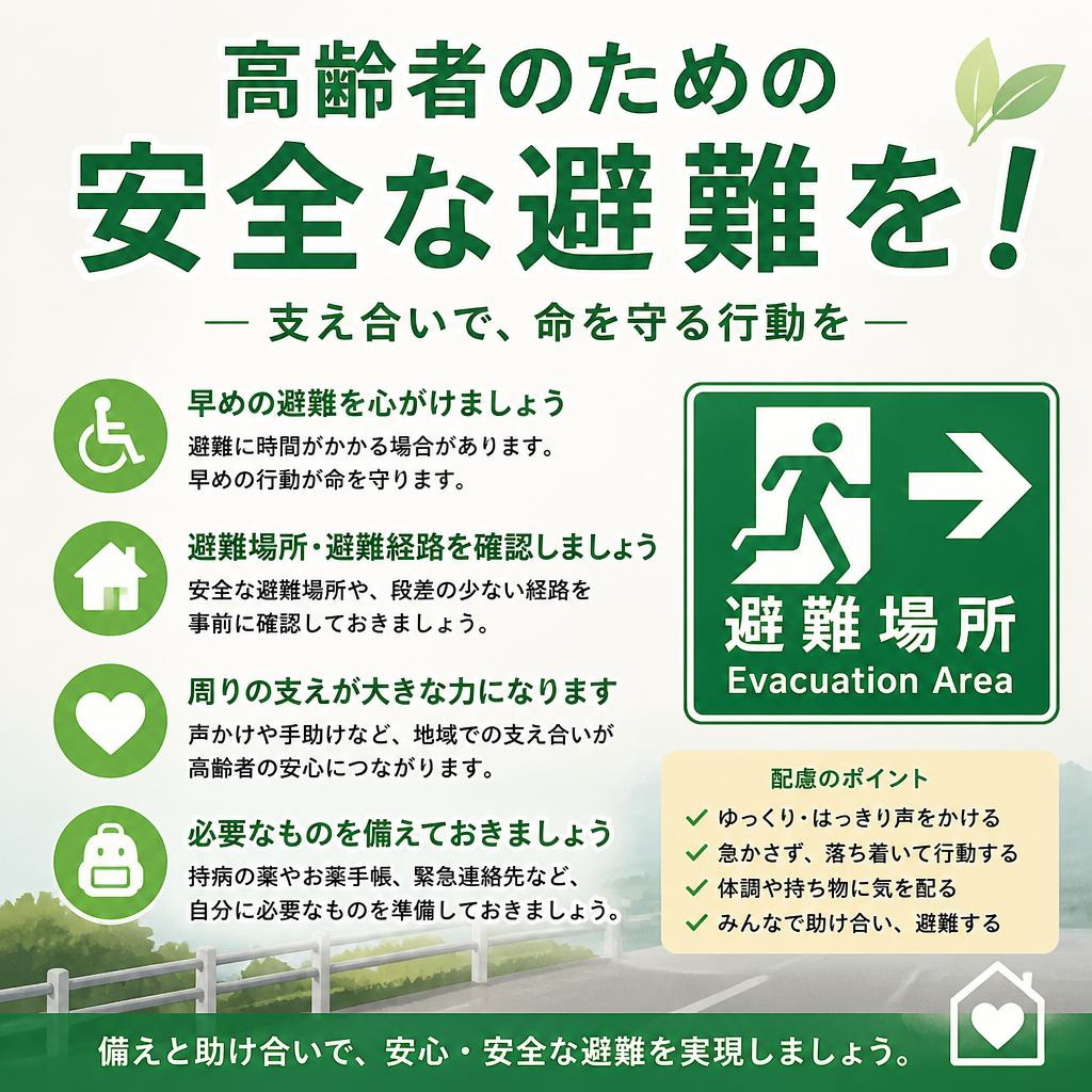 高齢者のための安全な避難を！ミホ工業　耐震補強