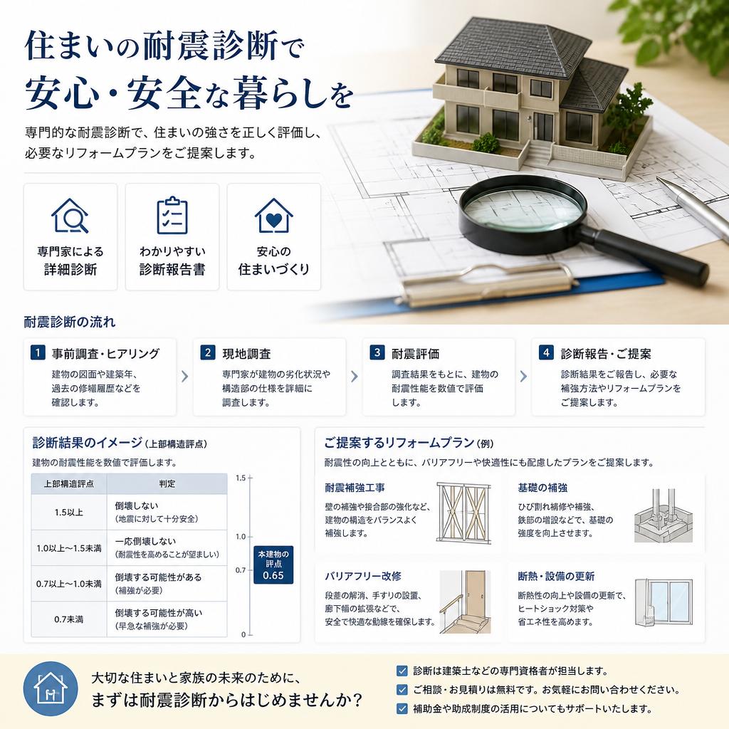 安心な耐震診断