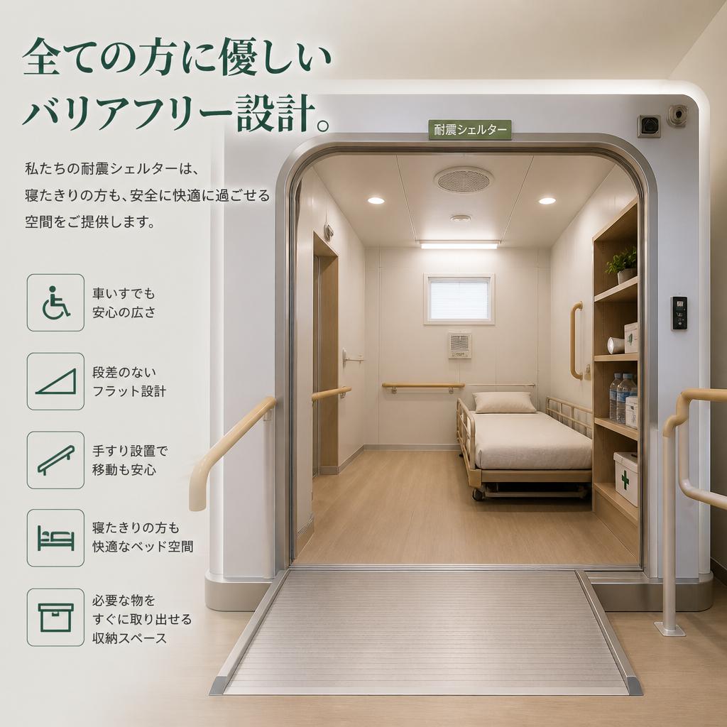 バリアフリーの設計