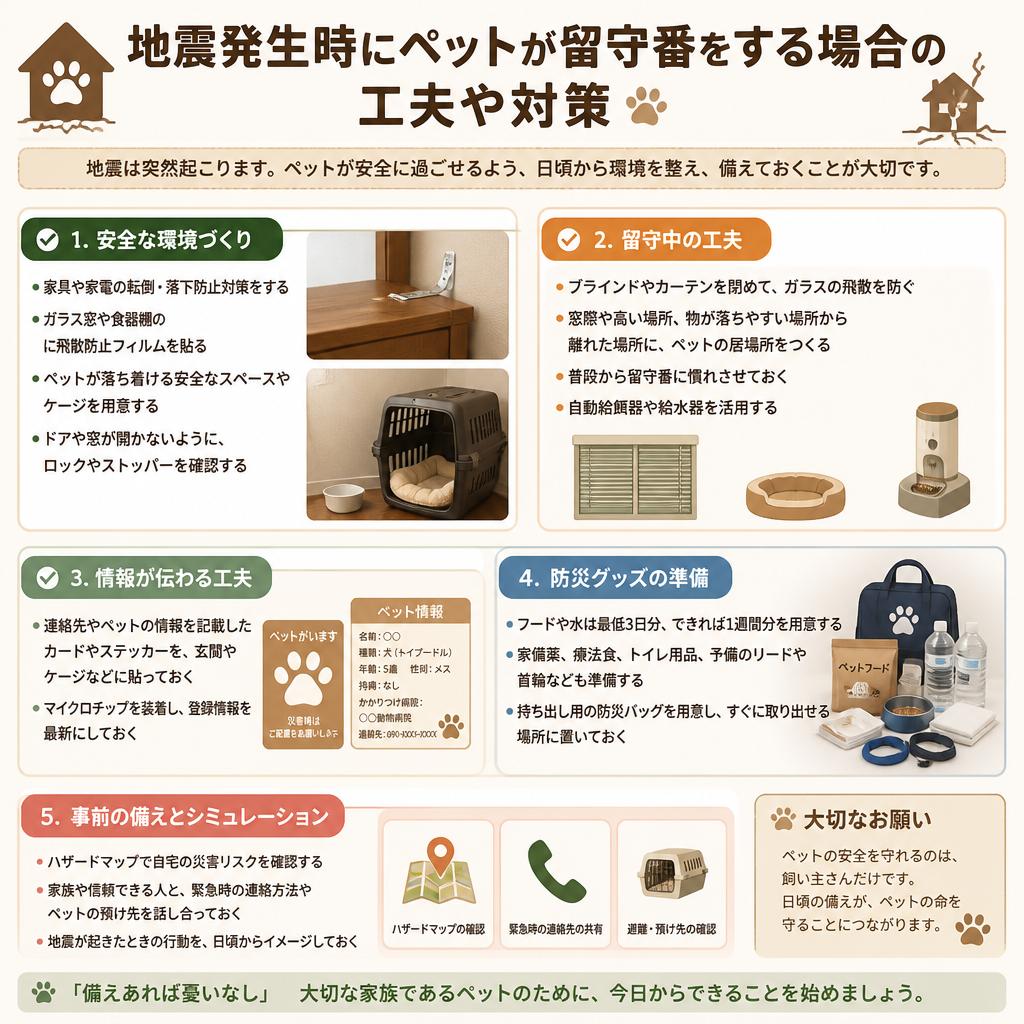 5. 実践！ペットの留守番対策
