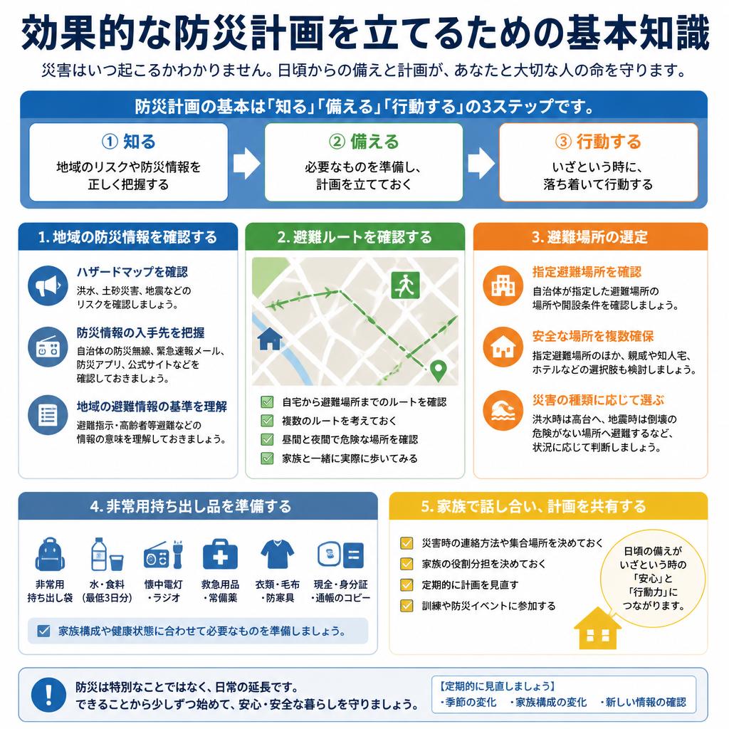 防災計画の基本
