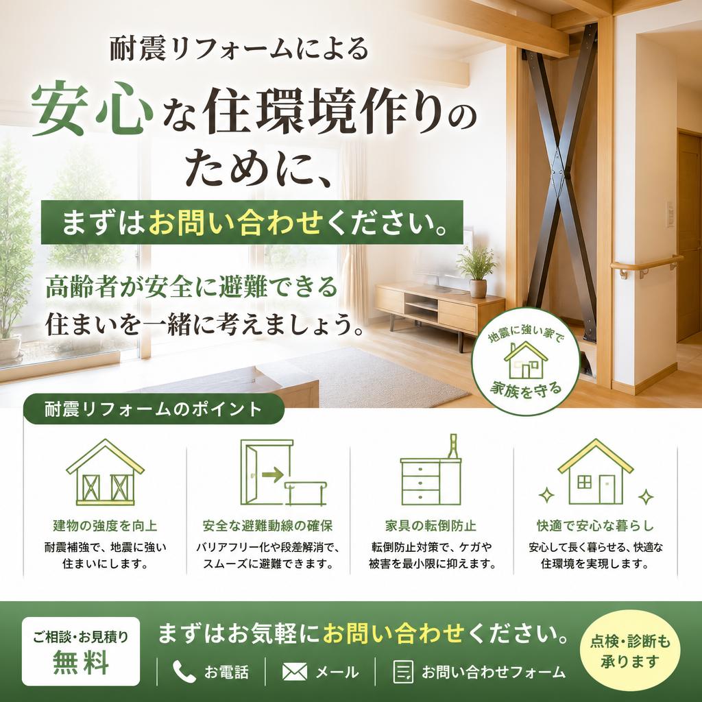 今すぐ安心の住まいを