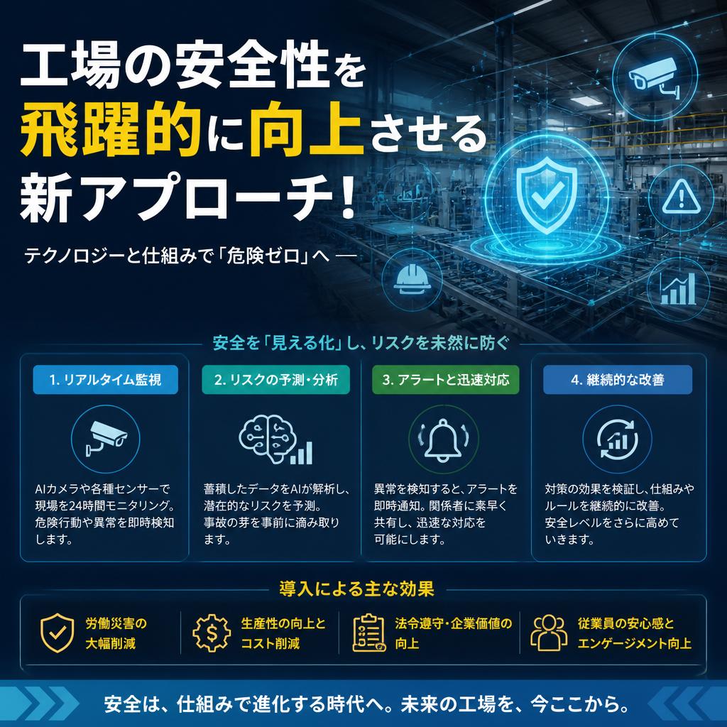 工場の安全性を飛躍的に向上させる新アプローチ！ミホ工業　耐震
