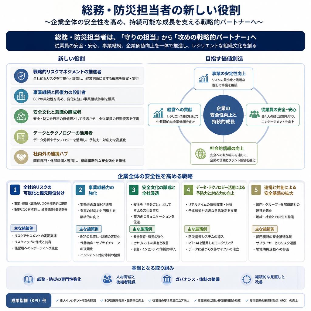 総務・防災担当の役割と重要性