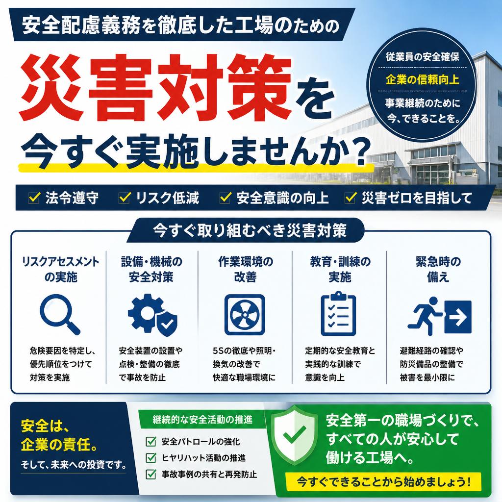 安全配慮義務を徹底した工場のための災害対策を今すぐ実施しませんか？ミホ工業　耐震シェルター