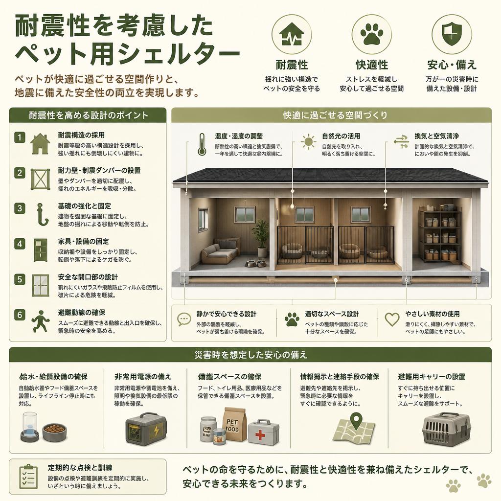 ペット用シェルターの特徴