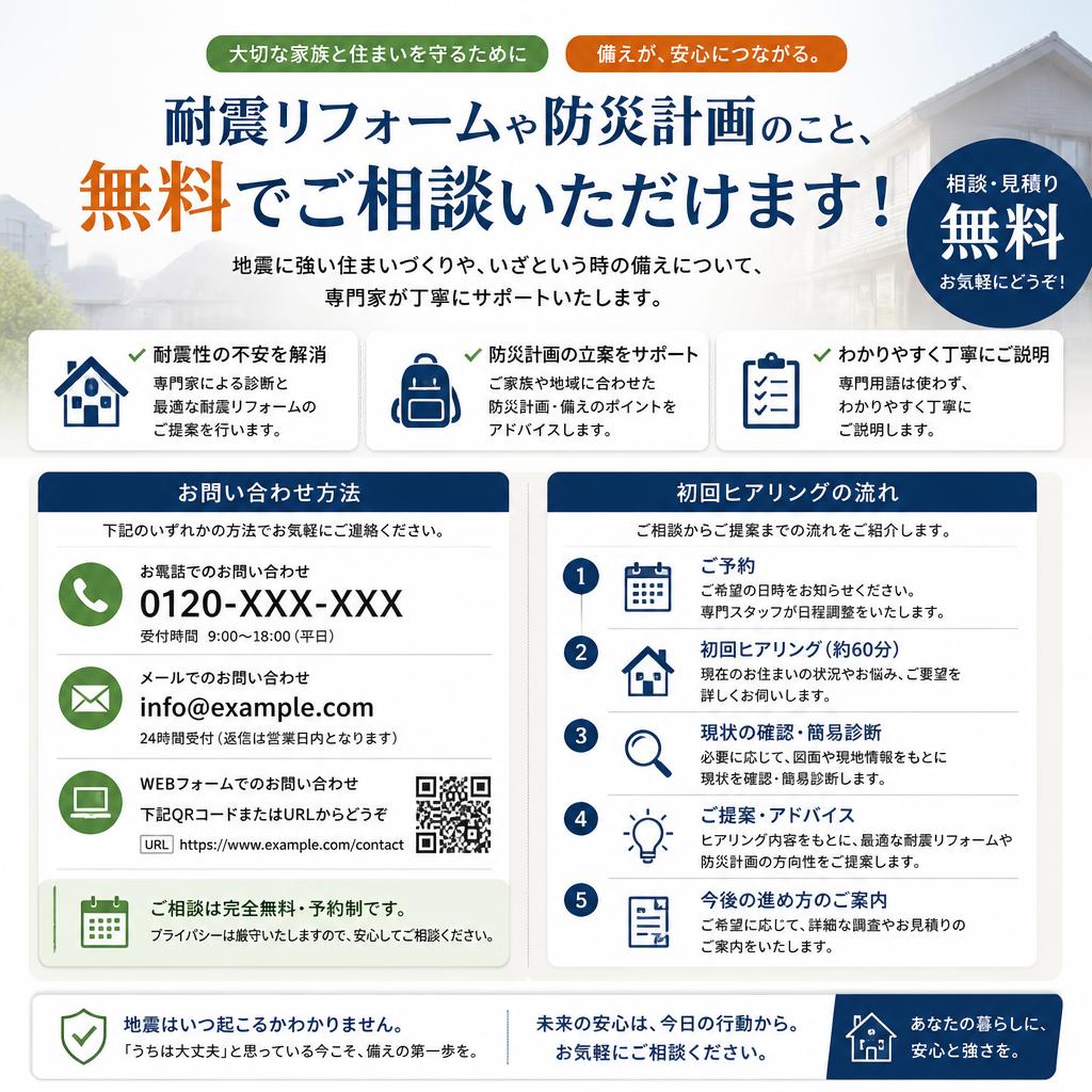 今すぐ無料相談を！