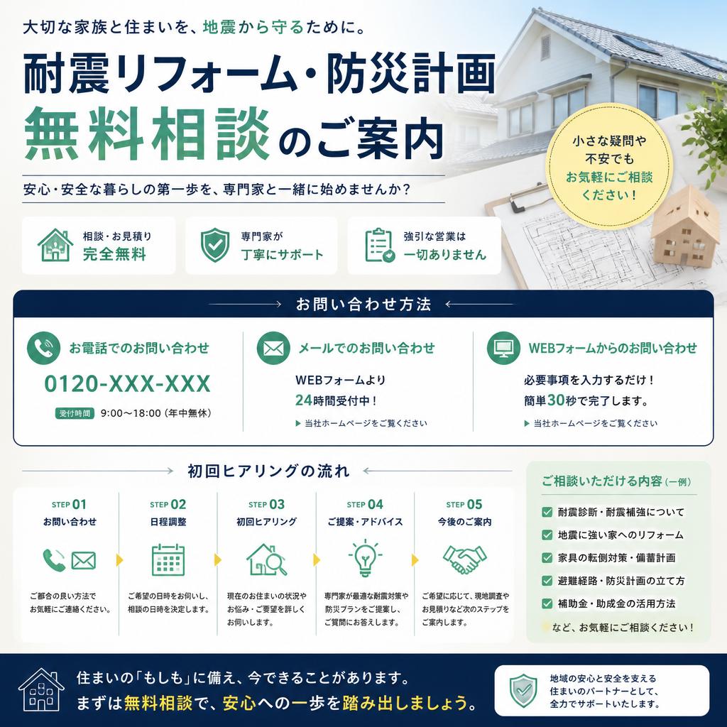 今すぐ無料相談を！