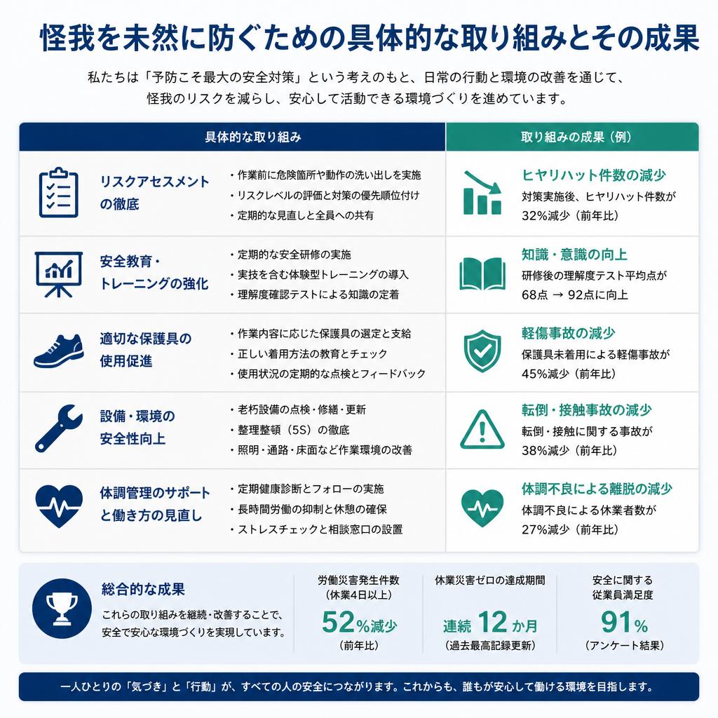 4. 社員の健康を守る取り組み
