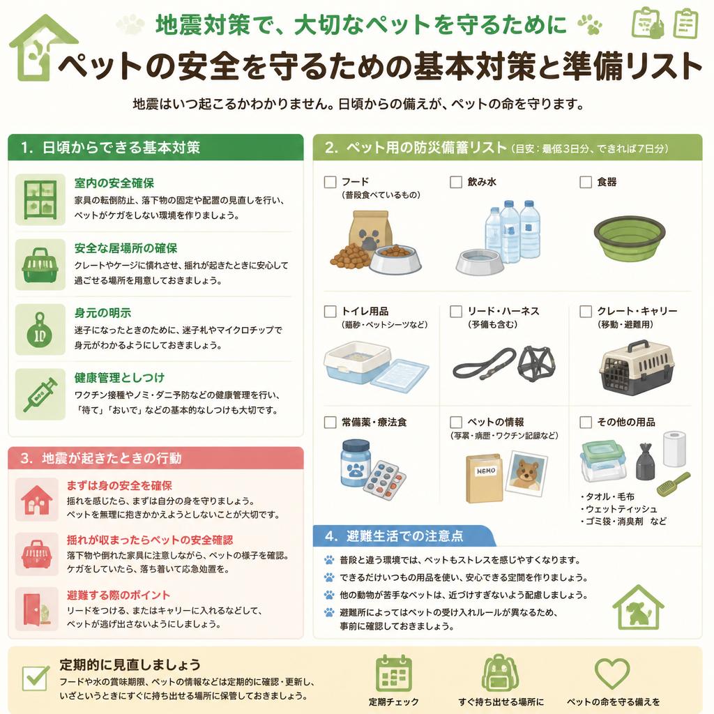 ペット安全対策の基礎知識