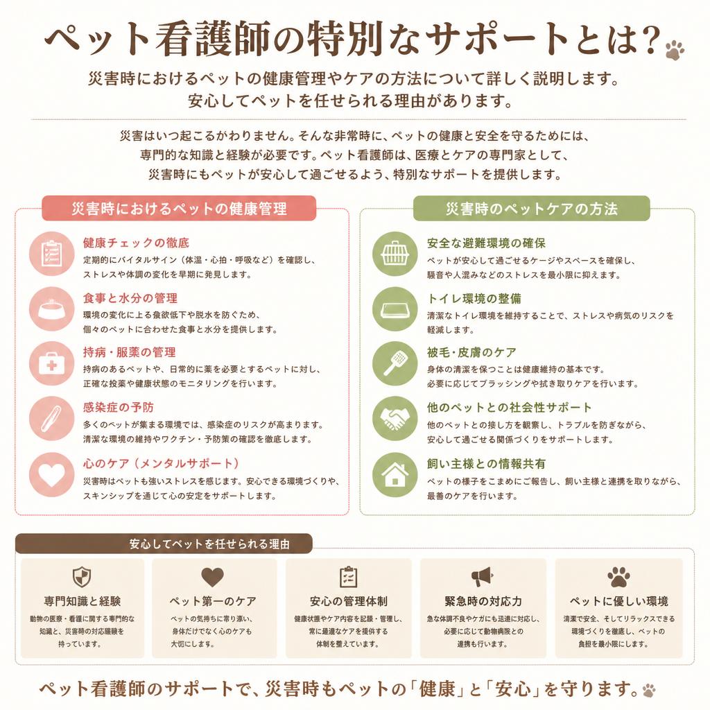 ペット看護師にできること