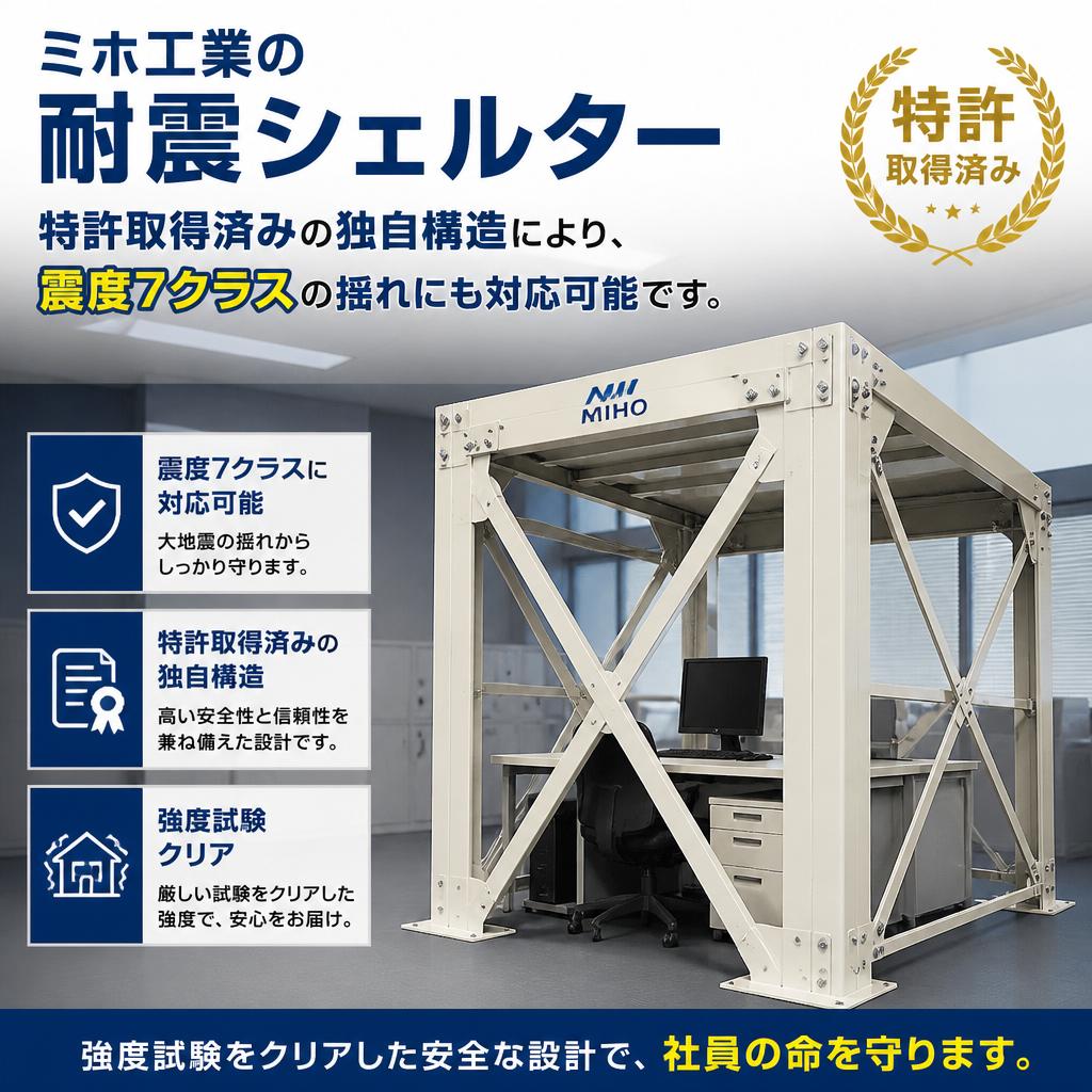 安心の強固な構造